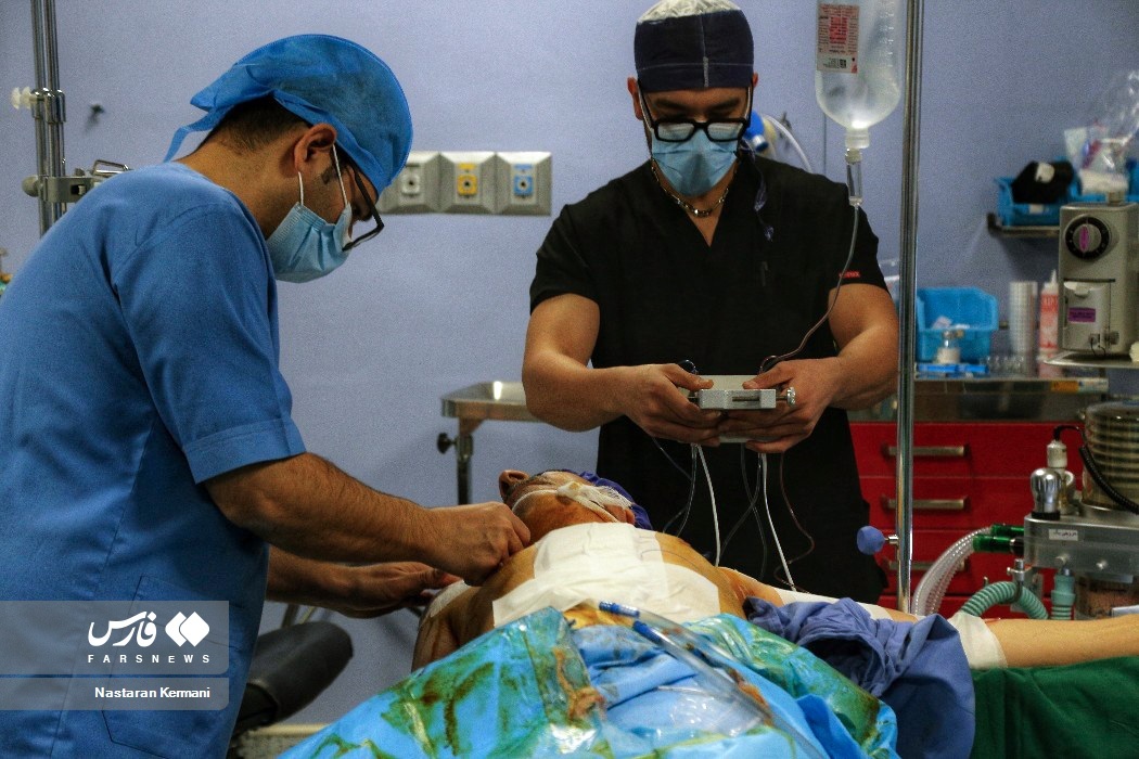 تصاویر: عمل قلب باز در البرز