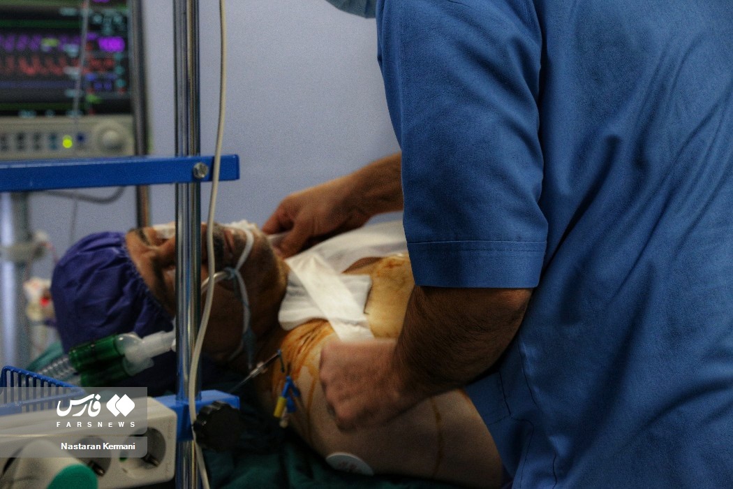 تصاویر: عمل قلب باز در البرز