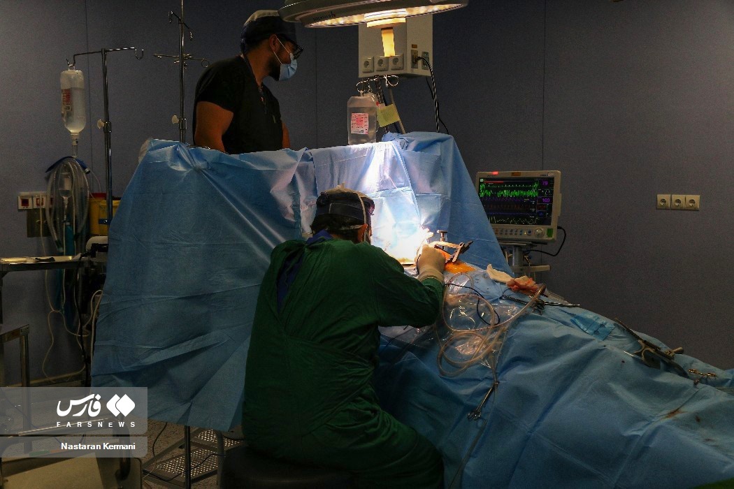 تصاویر: عمل قلب باز در البرز