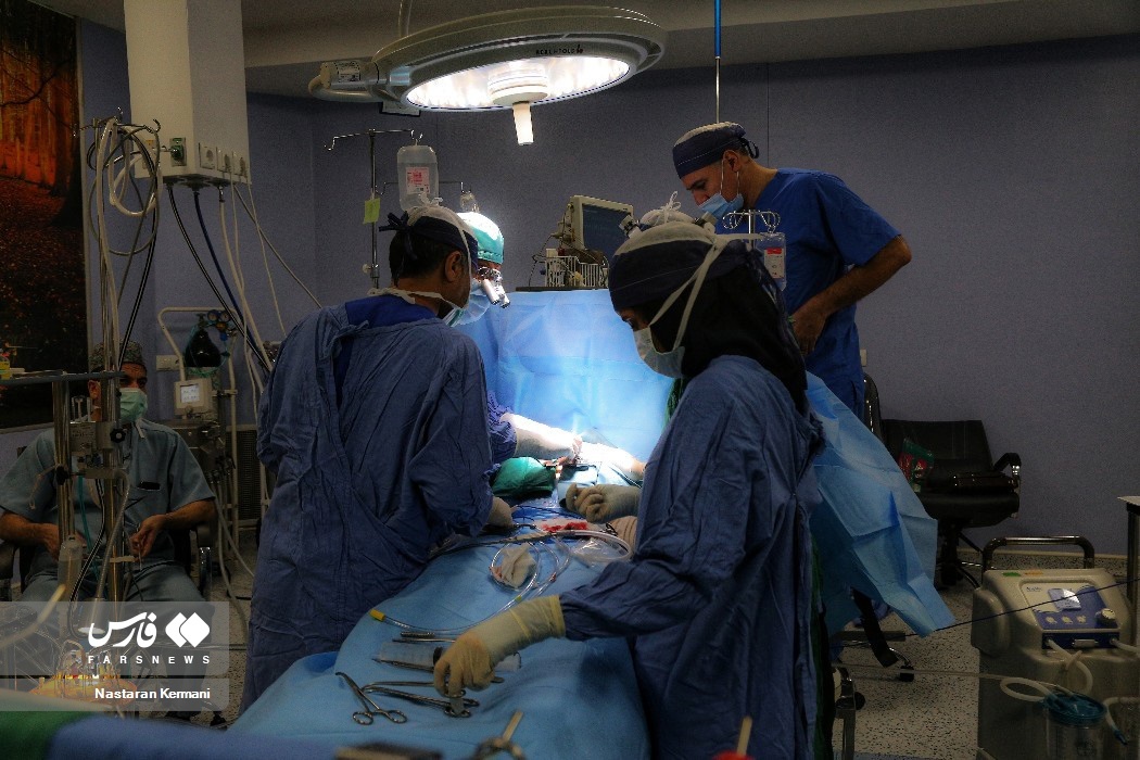 تصاویر: عمل قلب باز در البرز