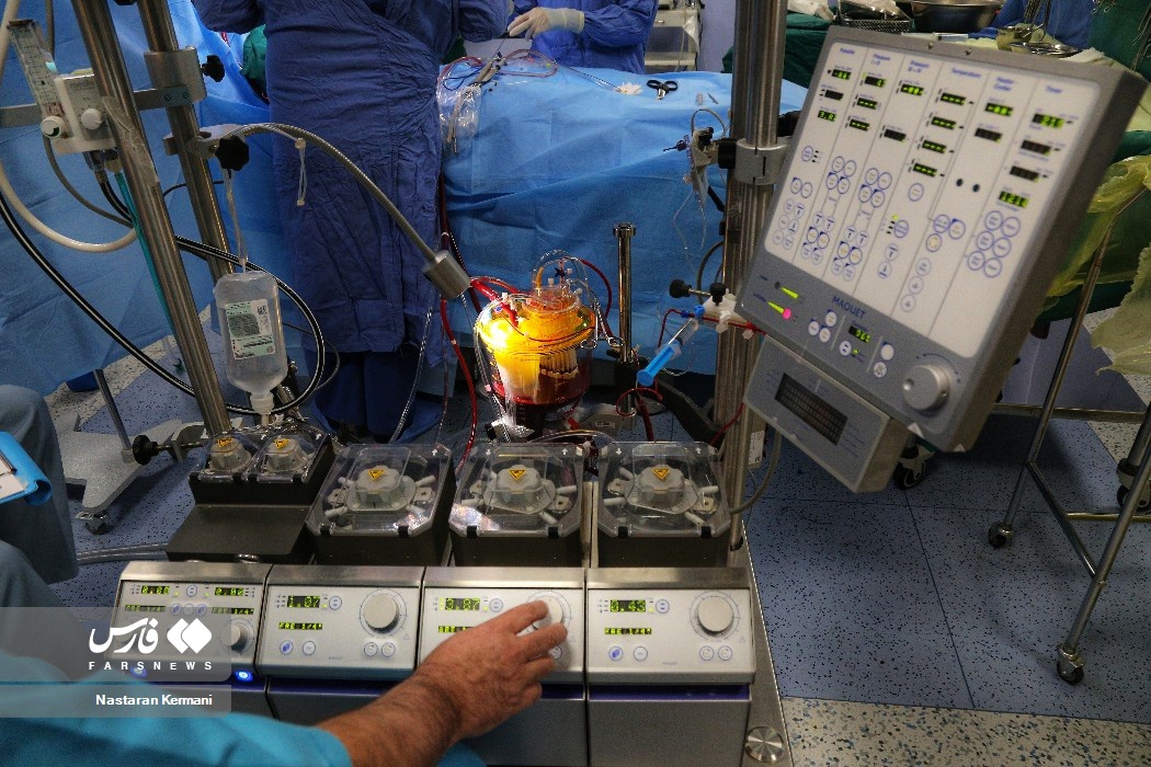 تصاویر: عمل قلب باز در البرز