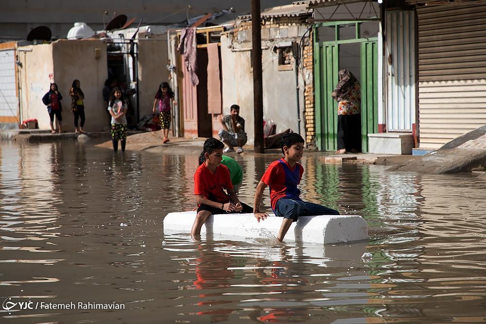 تصاویر: خسارات سیلاب و آبگرفتگی به شهروندان سربندر
