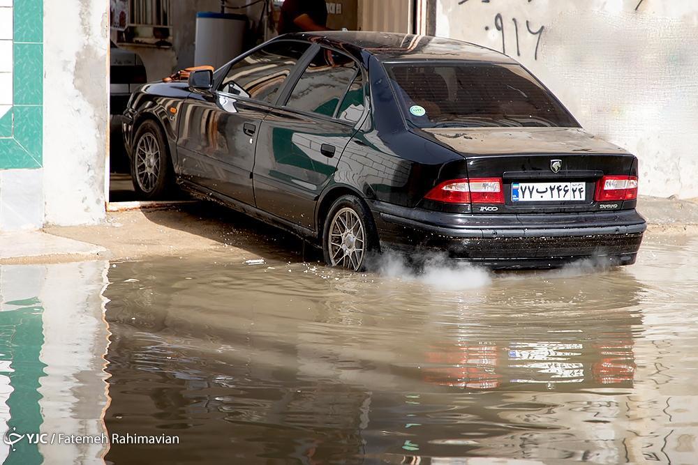 تصاویر: خسارات سیلاب و آبگرفتگی به شهروندان سربندر