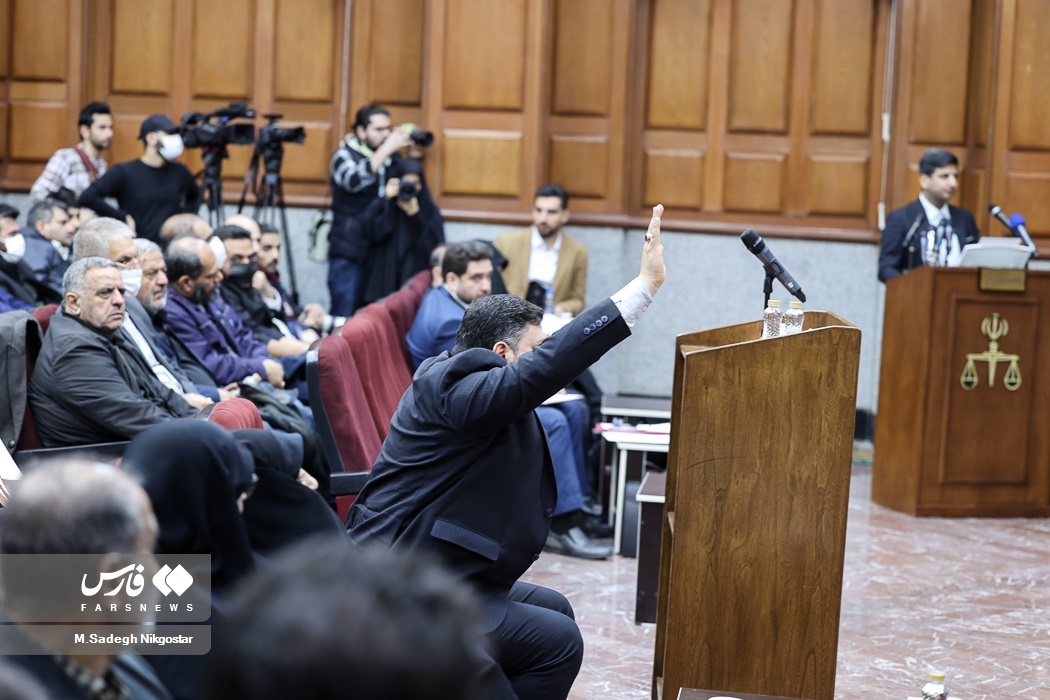 تصاویر: نخستین جلسه دادگاه منافقین