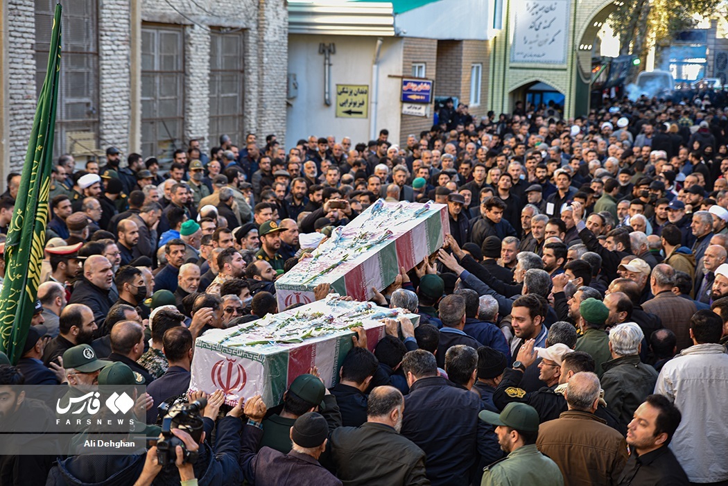 تصاویر: آئین تشییع پیکر شهدای گمنام در ایران