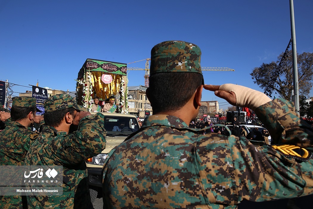 تصاویر: آئین تشییع پیکر شهدای گمنام در ایران