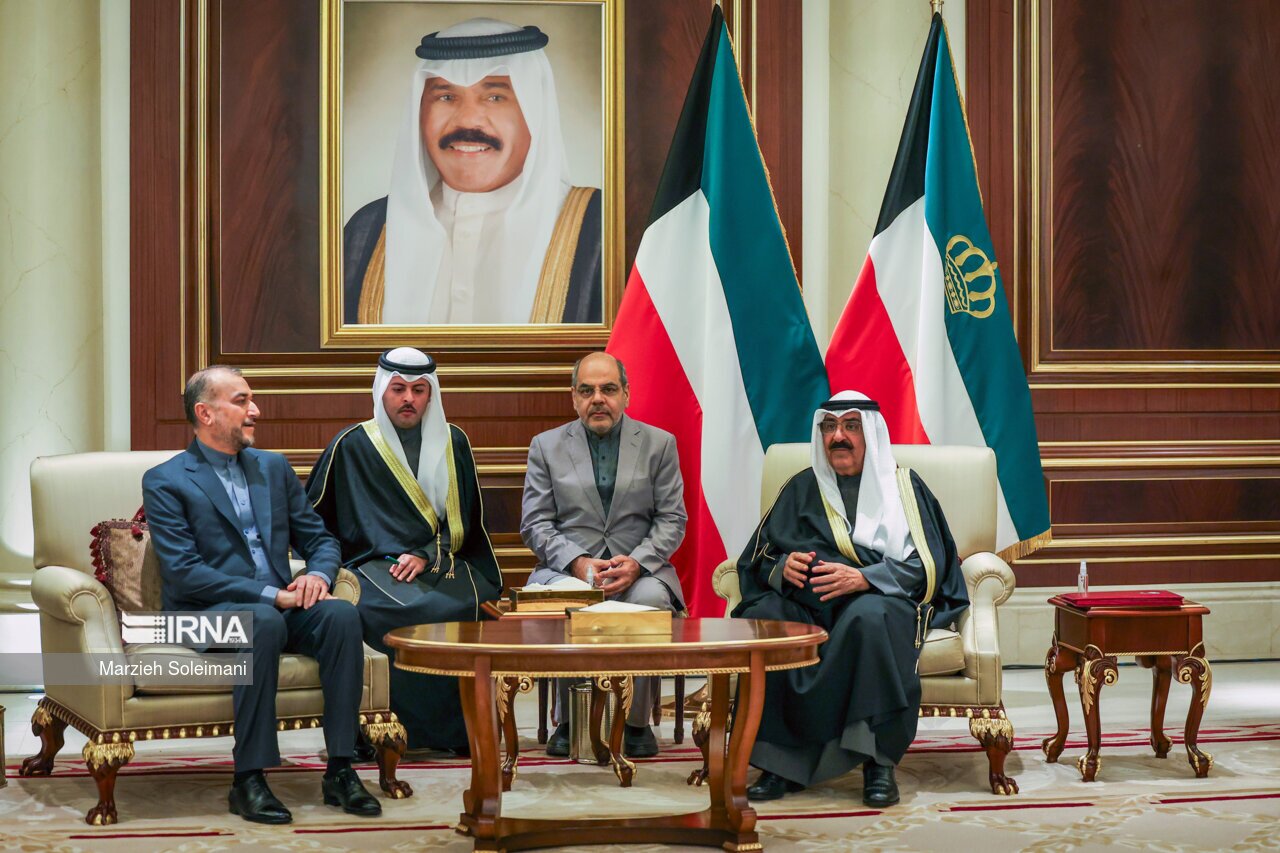 تصاویر: دیدار وزیر خارجه با امیر جدید کویت