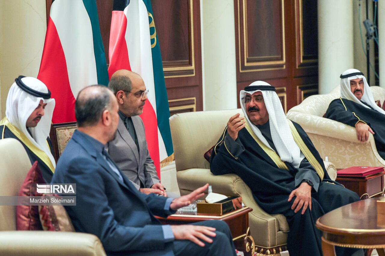 تصاویر: دیدار وزیر خارجه با امیر جدید کویت