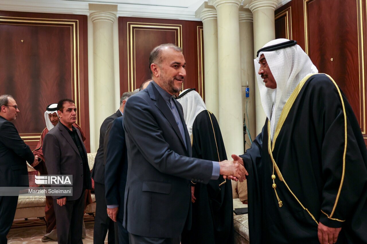 تصاویر: دیدار وزیر خارجه با امیر جدید کویت