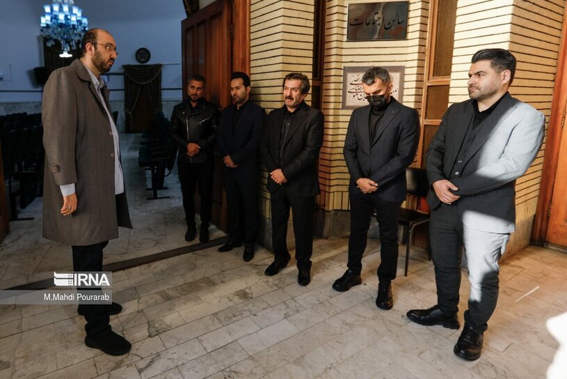 تصاویر: مراسم ترحیم مادر محمدحسین میثاقی