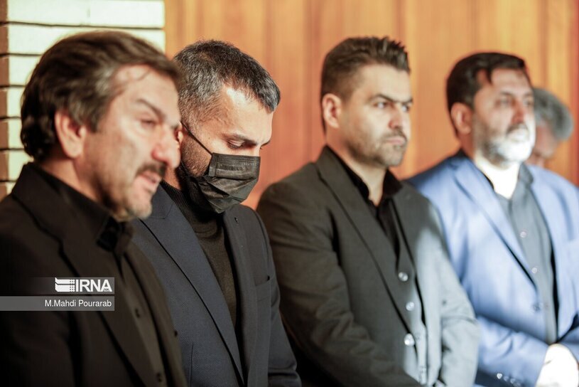 تصاویر: مراسم ترحیم مادر محمدحسین میثاقی