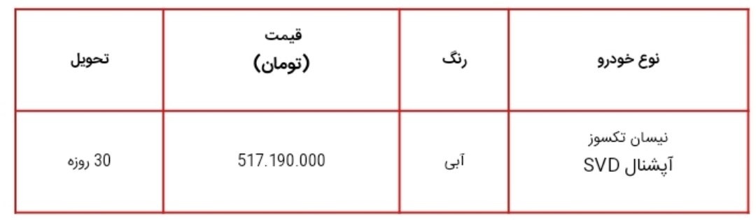 فروش فوری وانت نیسان ویژه شب یلدا ۱۴۰۲ + شرایط