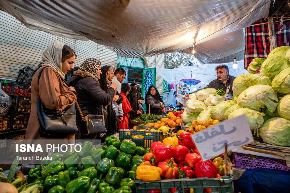 تصاویر: خرید شب چله در بازار خرم آباد
