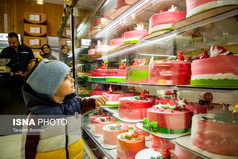 تصاویر: خرید شب چله در بازار خرم آباد