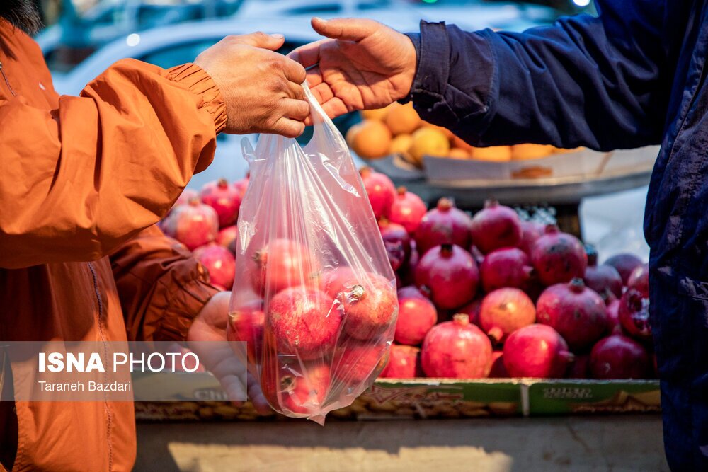 تصاویر: خرید شب چله در بازار خرم آباد