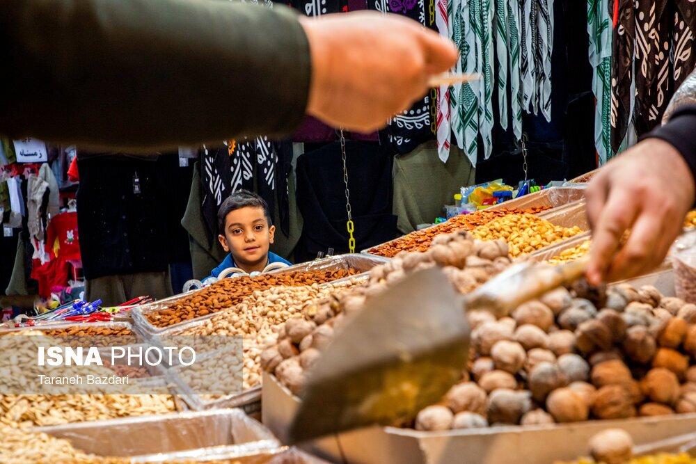 تصاویر: خرید شب چله در بازار خرم آباد