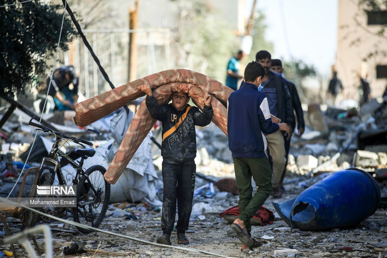 تصاویر: بازگشت به خانه پس از آتش بس