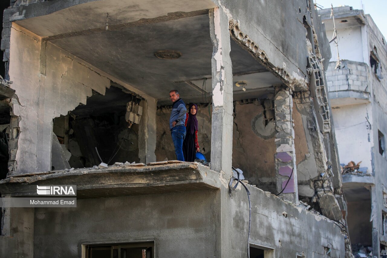 تصاویر: بازگشت به خانه پس از آتش بس