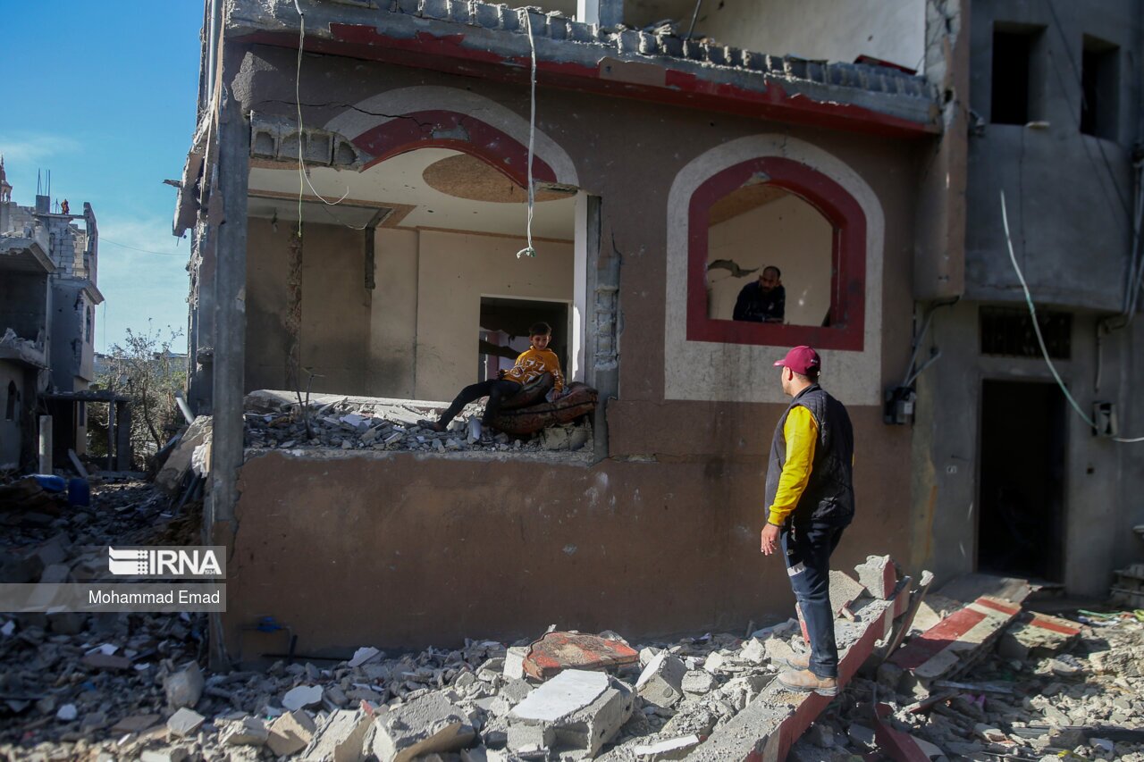 تصاویر: بازگشت به خانه پس از آتش بس