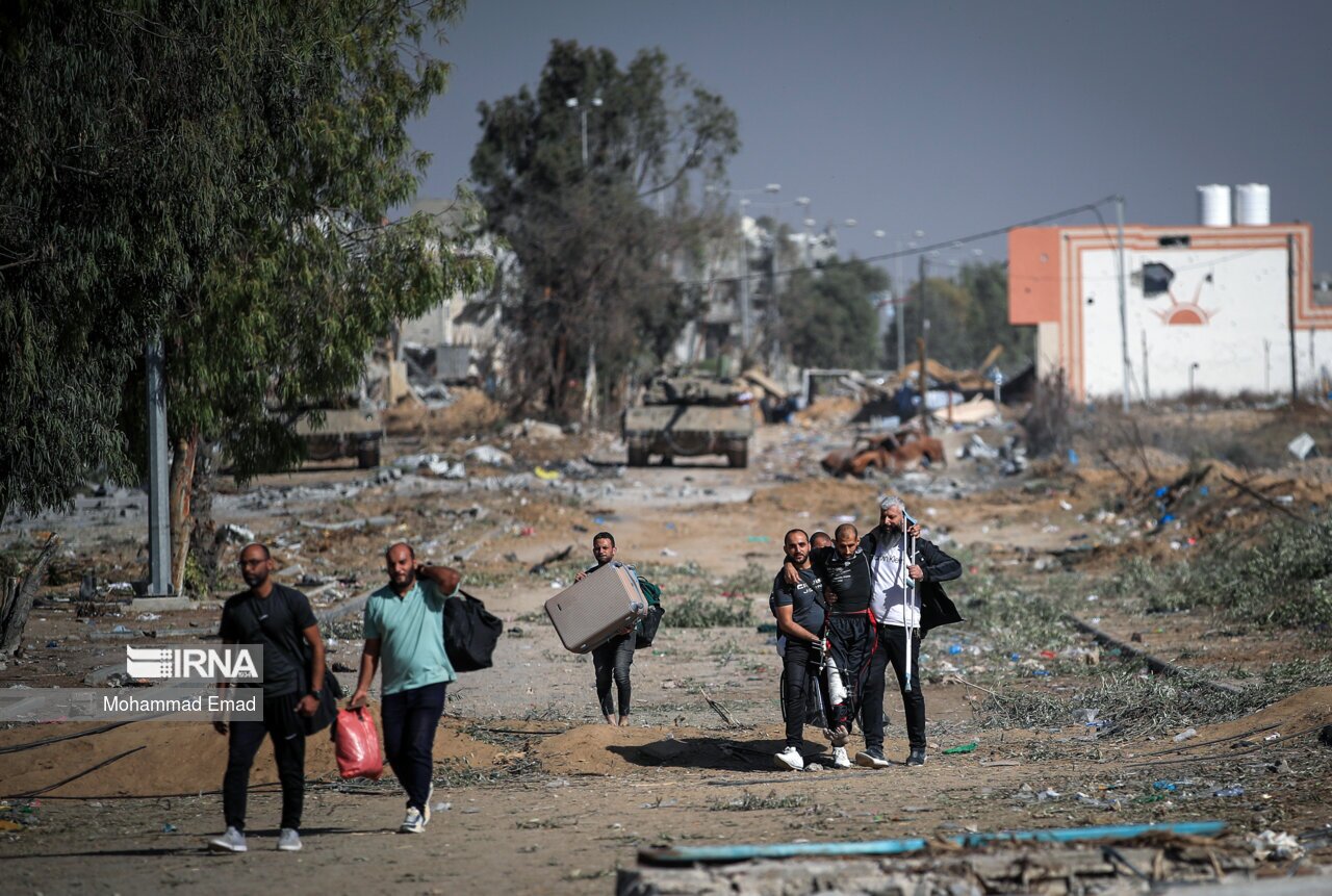 تصاویر: بازگشت به خانه پس از آتش بس