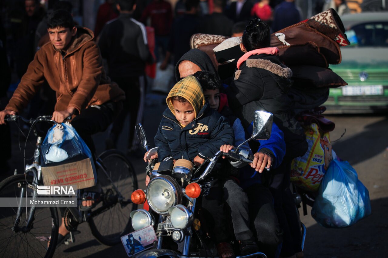 تصاویر: بازگشت به خانه پس از آتش بس