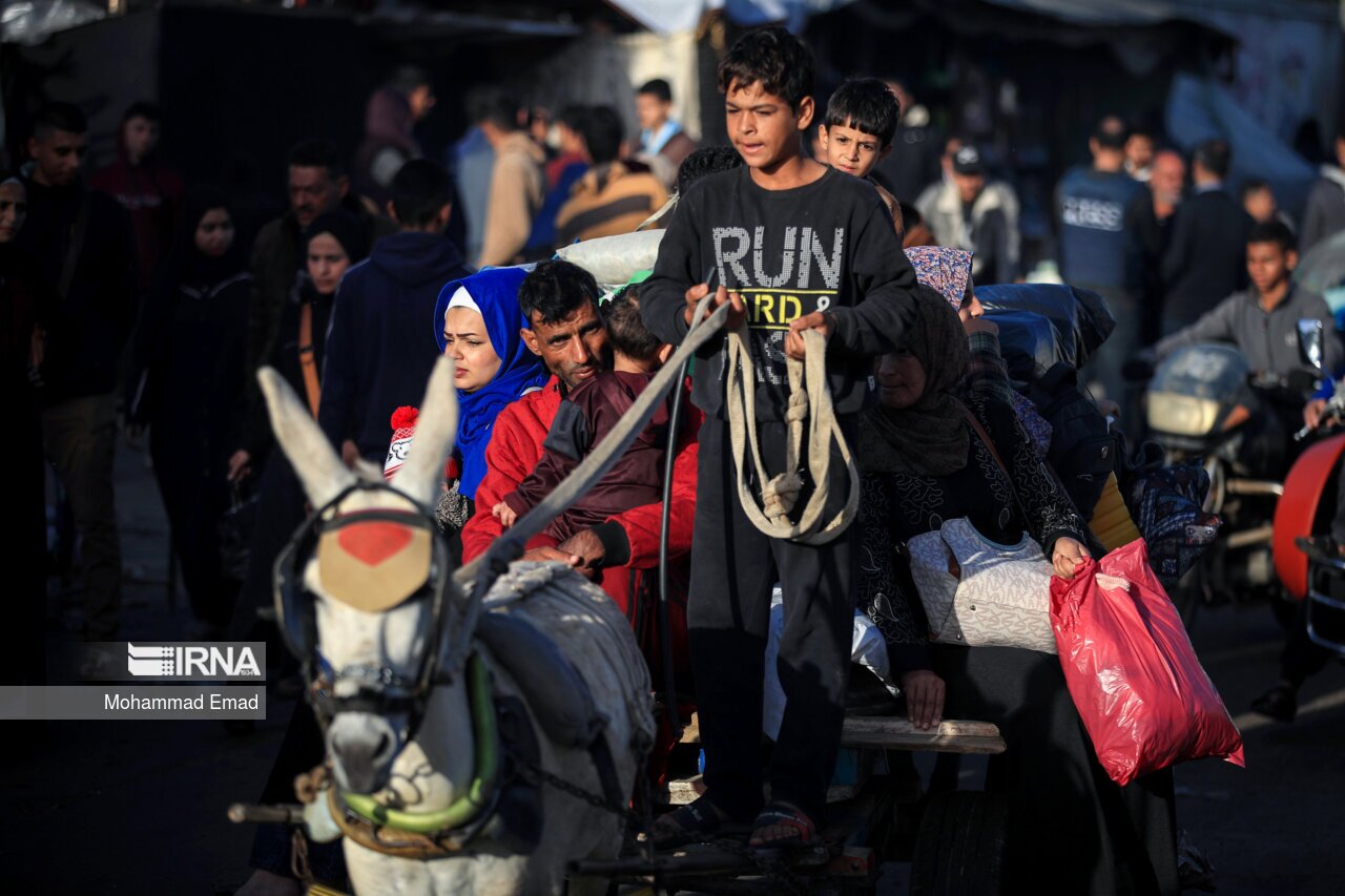 تصاویر: بازگشت به خانه پس از آتش بس