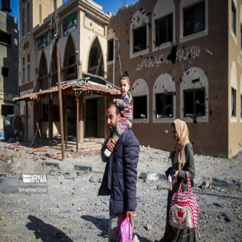 تصاویر: بازگشت به خانه پس از آتش بس