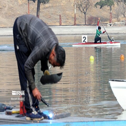 تصاویر: مسابقات قایقرانی آب های آرام