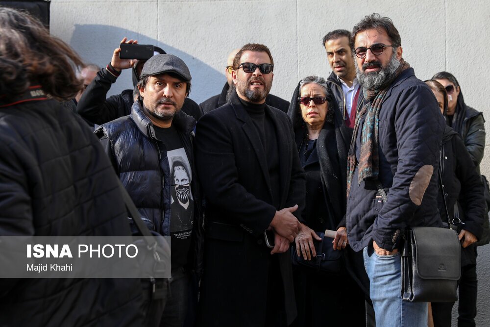 تصاویر: تشییع پیکر «بیتا فرهی»