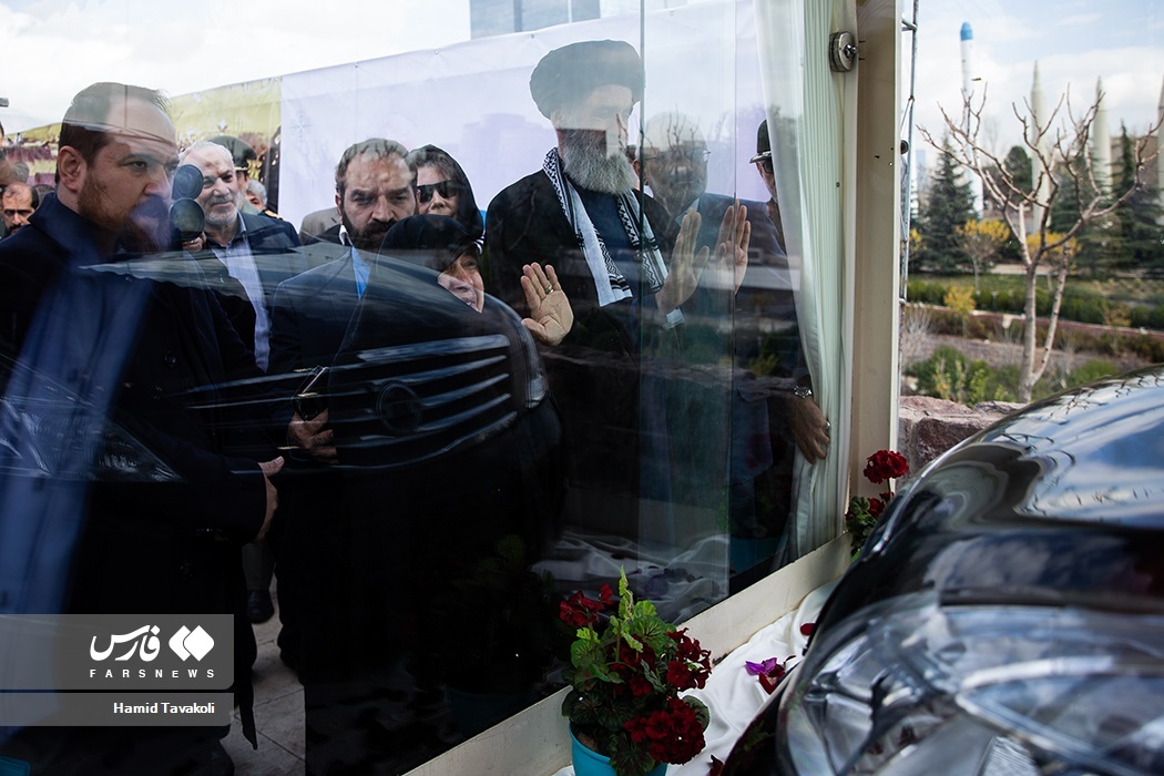 تصاویر: رونمایی از خودروی «شهید فخری زاده»