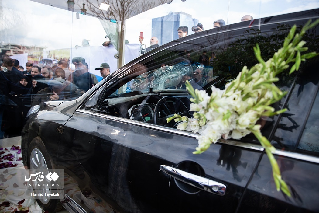 تصاویر: رونمایی از خودروی «شهید فخری زاده»