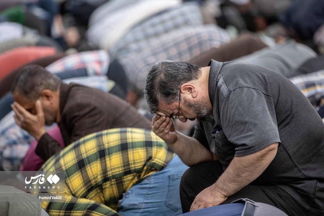 تصاویر: اقامه نماز عید فطر در مصلی تهران