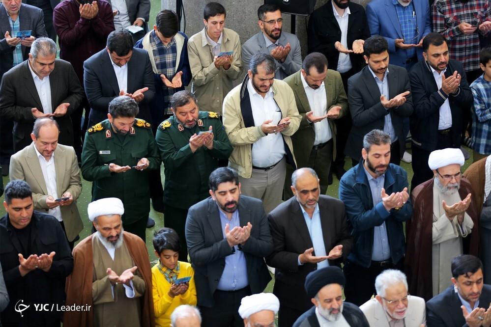 تصاویر: اقامه نماز عید فطر در مصلی تهران