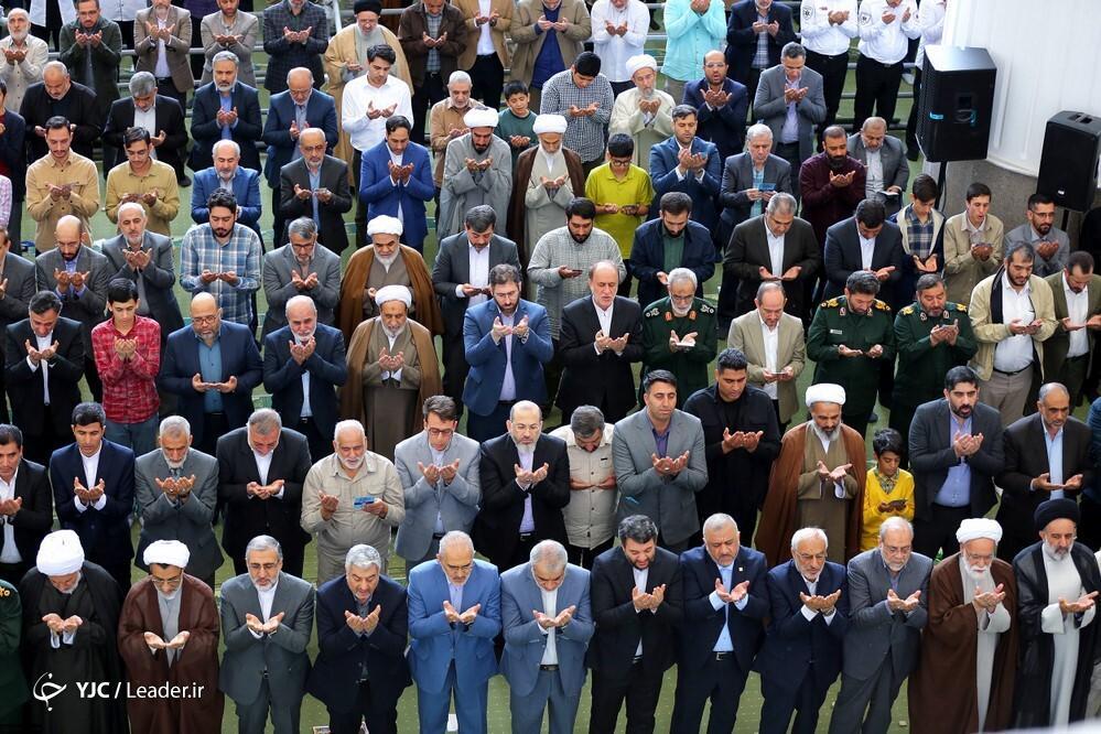 تصاویر: اقامه نماز عید فطر در مصلی تهران