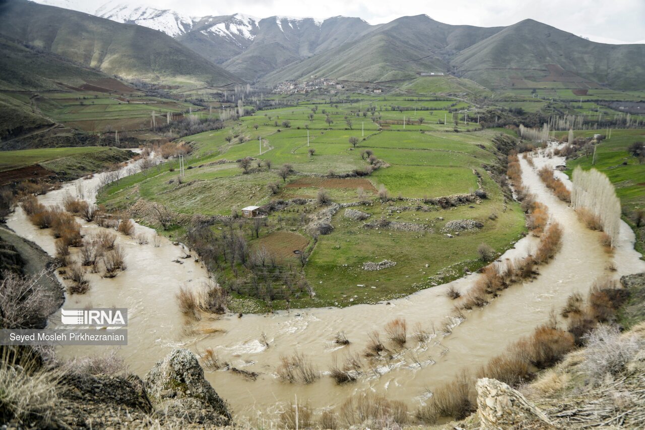 تصاویر: طغیان رودخانه های فصلی کردستان