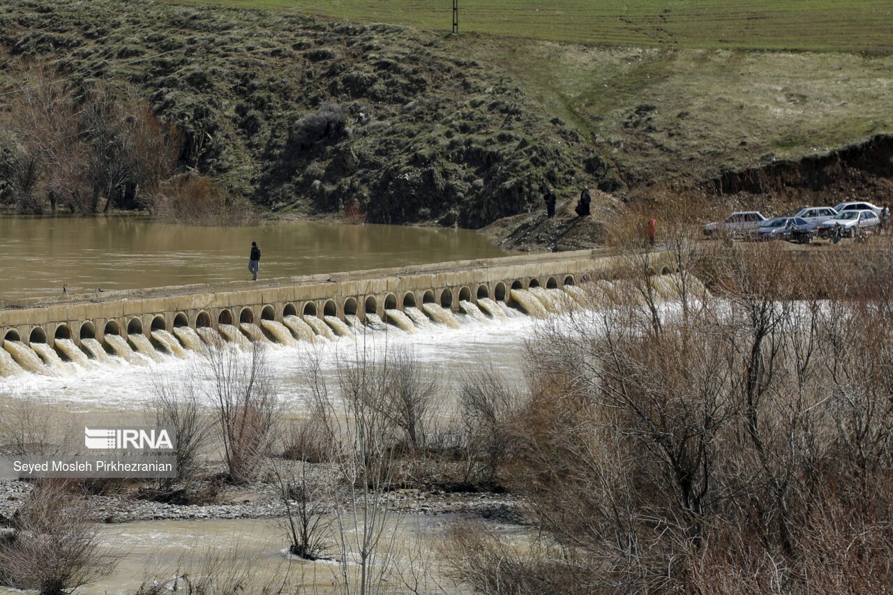تصاویر: طغیان رودخانه های فصلی کردستان