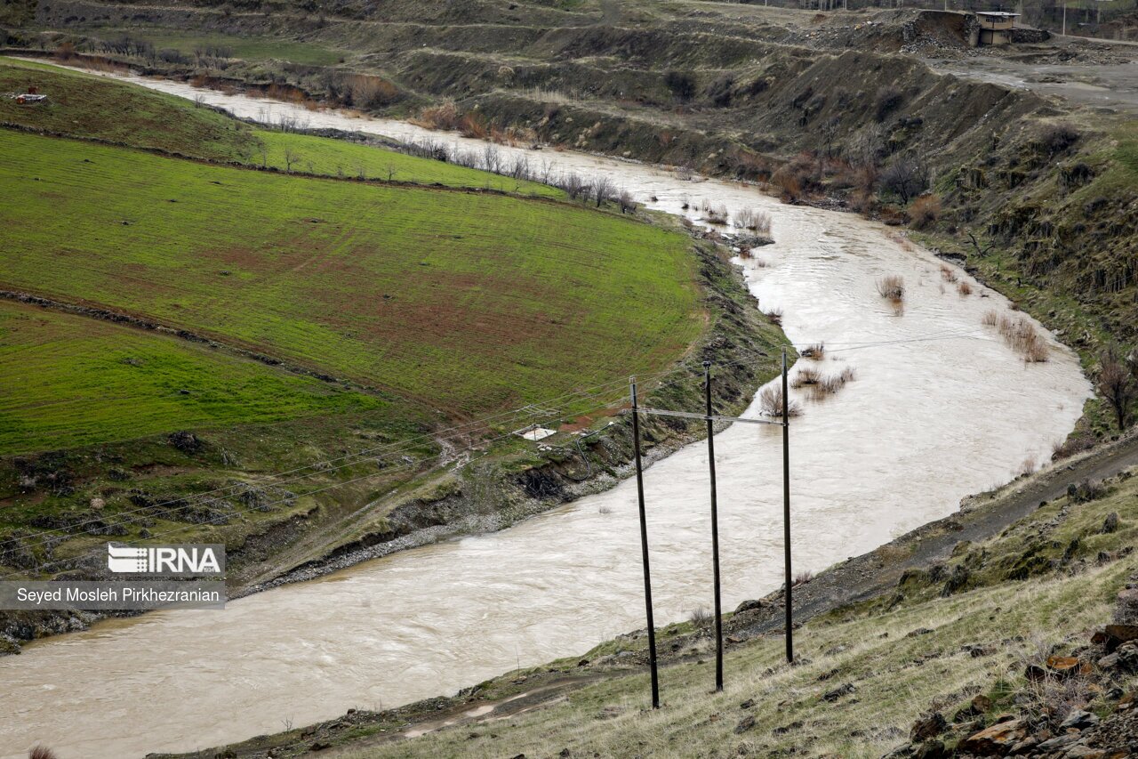 تصاویر: طغیان رودخانه های فصلی کردستان
