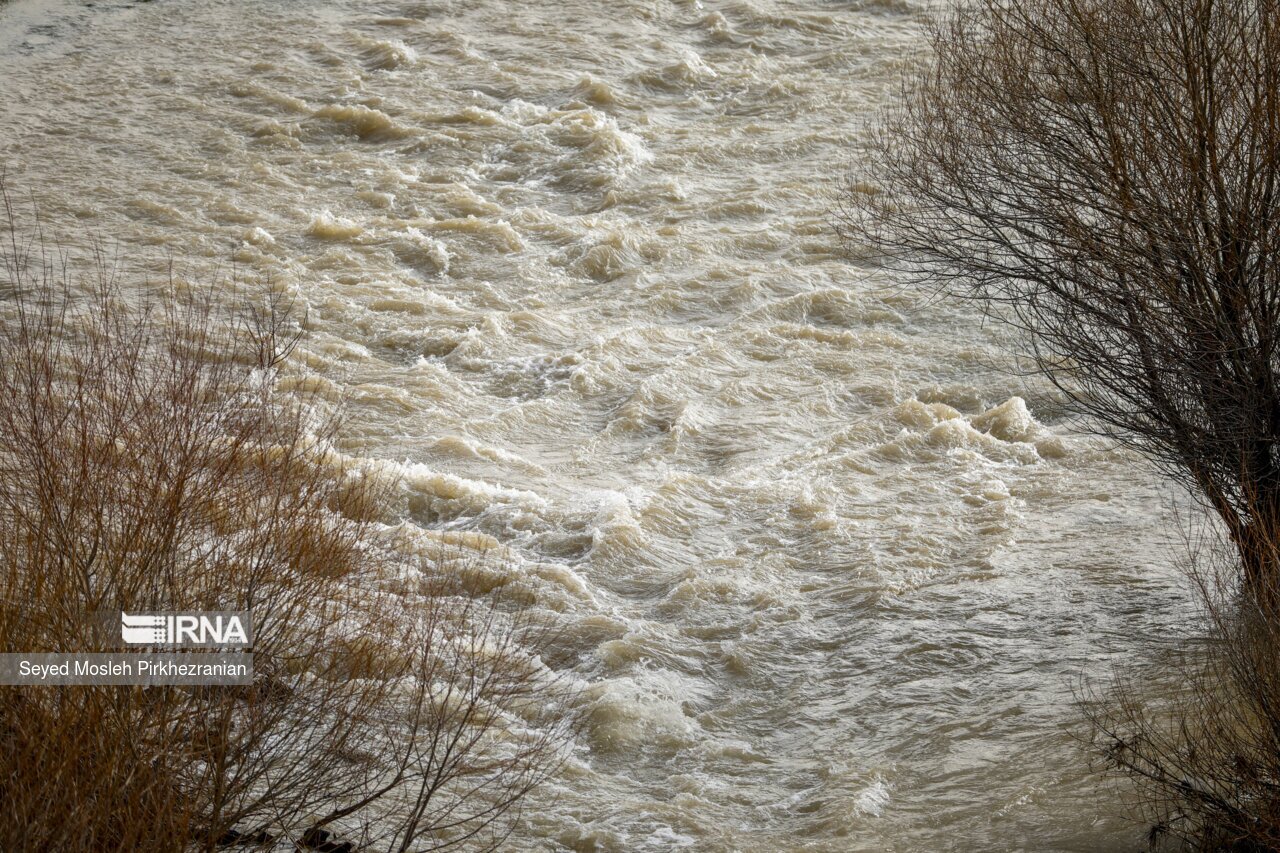 تصاویر: طغیان رودخانه های فصلی کردستان