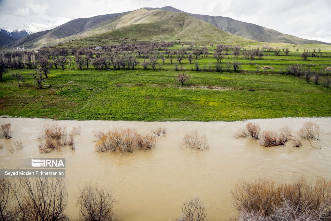 تصاویر: طغیان رودخانه های فصلی کردستان