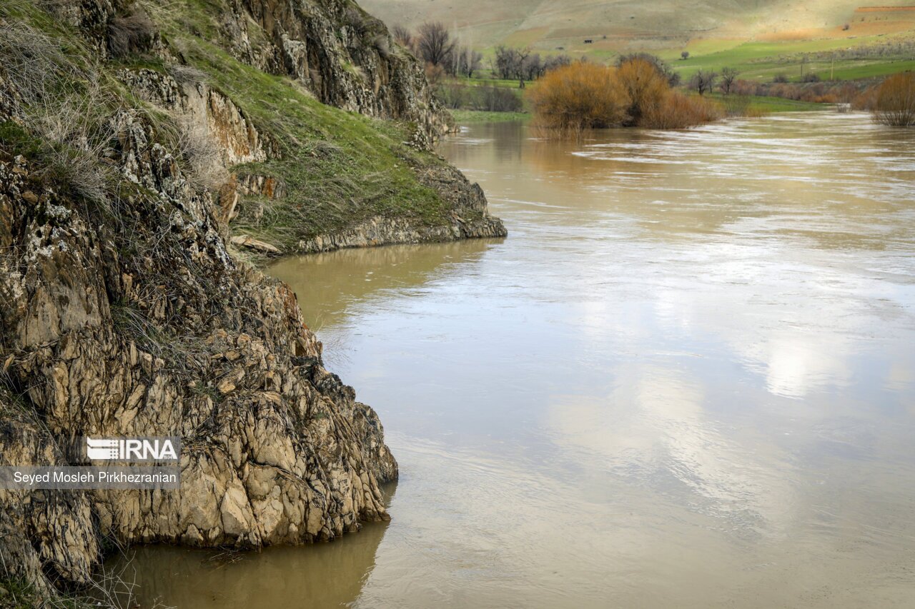 تصاویر: طغیان رودخانه های فصلی کردستان