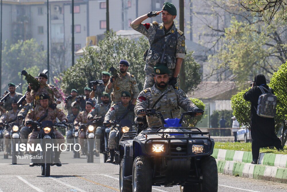 تصاویر: مراسم رژه روز ارتش در سراسر کشور