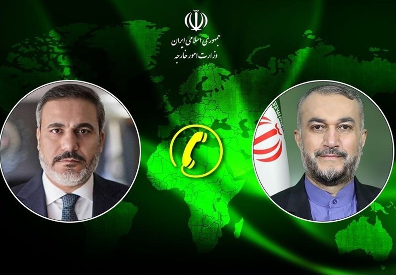گفتگوی تلفنی وزرای خارجهٔ ایران و ترکیه