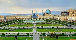 ویدیو / رنگین کمان در میدان نقش جهان اصفهان