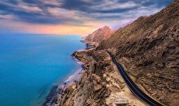ویدیو / جادۀ پارسیان - بندر مقام، یکی از زیباترین جاده‌های ساحلی کشور