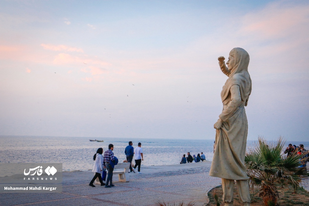 تصاویر: غروب زیبای ساحل بوشهر