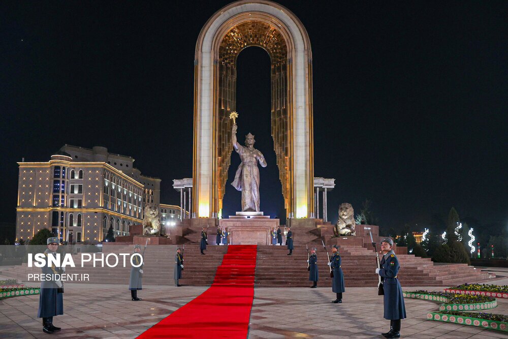 تصاویر: سفر رییس جمهور به تاجیکستان