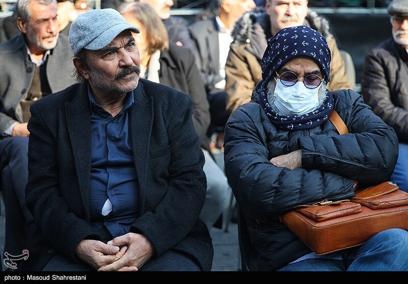 تصاویر: تشییع پیکر «ژاله علو»