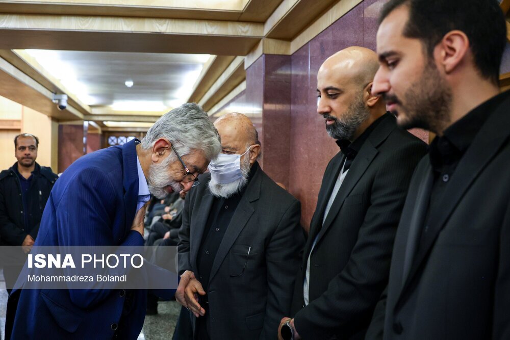 تصاویر: مراسم ختم محمدهادی چمران برادر شهید مصطفی چمران