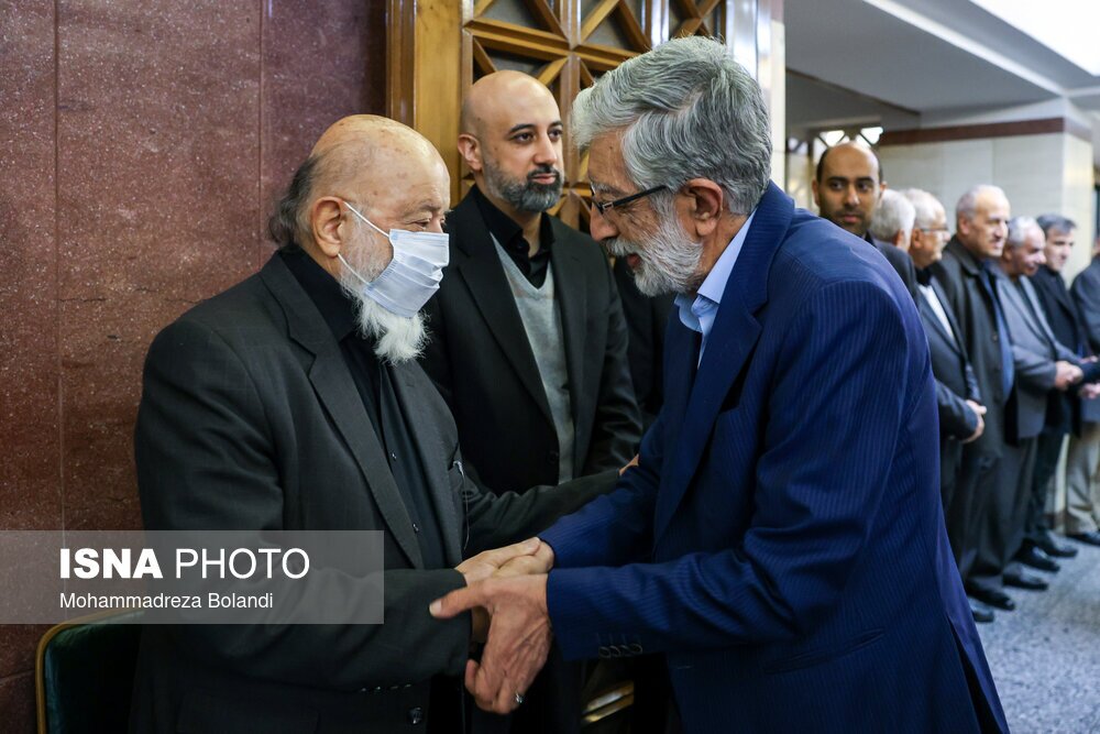 تصاویر: مراسم ختم محمدهادی چمران برادر شهید مصطفی چمران