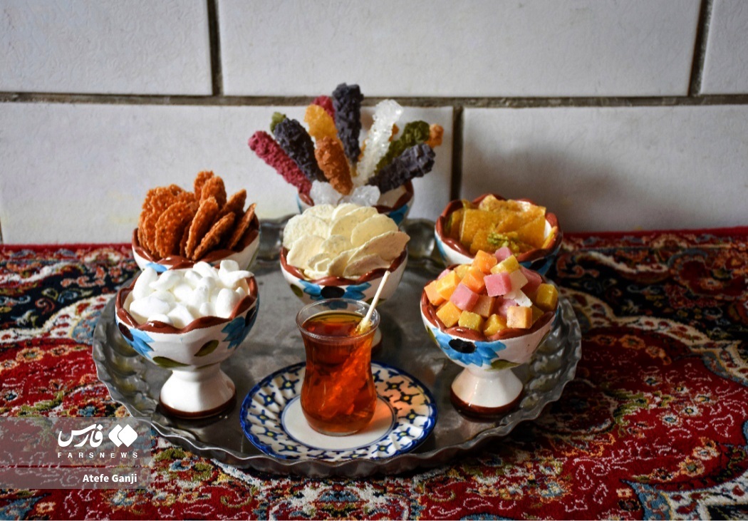تصاویر: پولک و نبات؛ طعمِ شیرین از دل تاریخ چهارمحال و بختیاری
